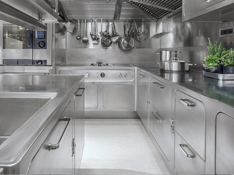 Industrial Stainless Steel Kitchen